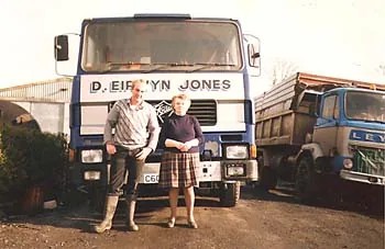 Historic John Jones and Son haulage vehicle