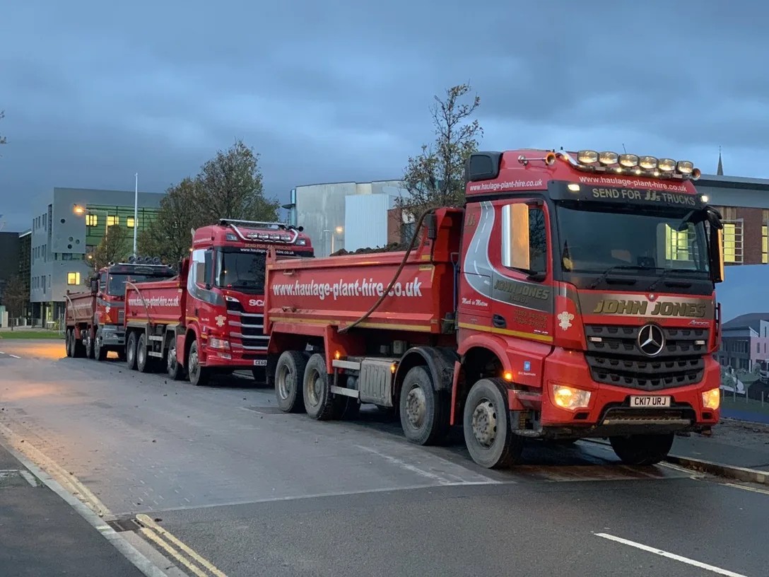 John Jones and Son tipper lorry